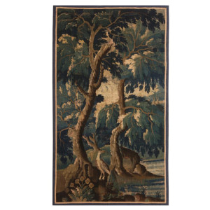 Antique 17th-Century Flemish Pictorial Landscape Tapestry  - Rug & Kilim