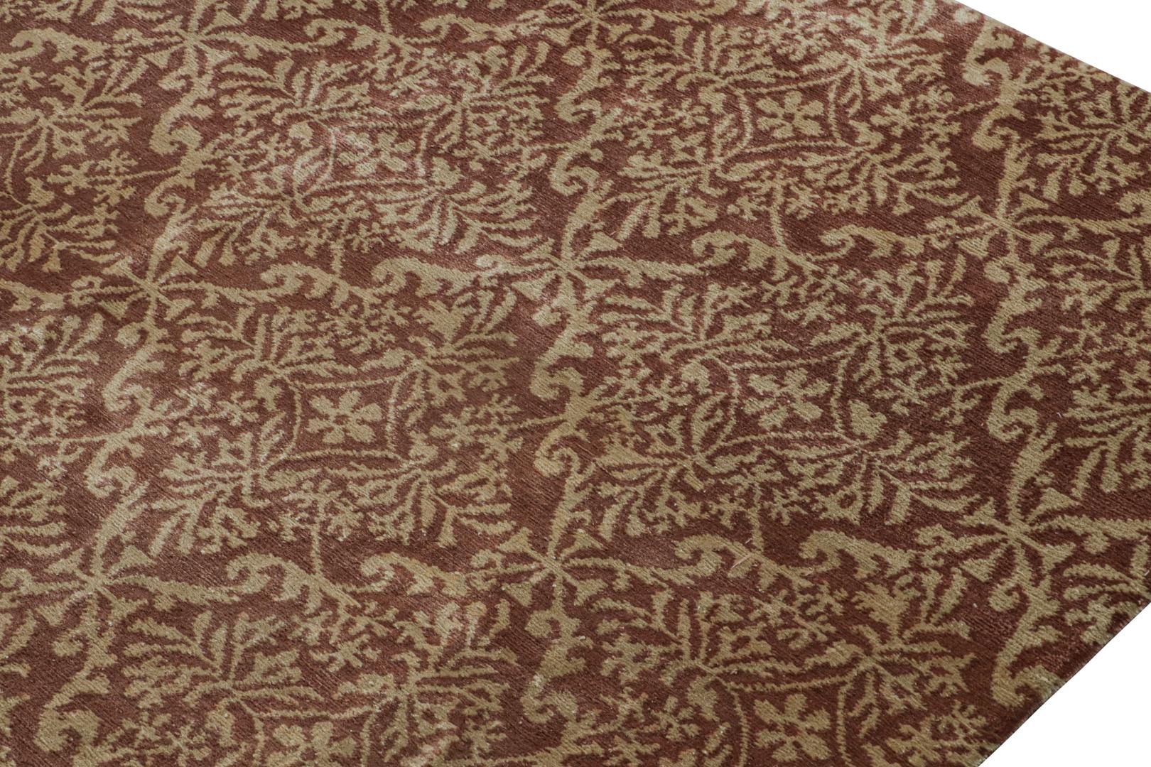 Spanish European Style Rug in Brown