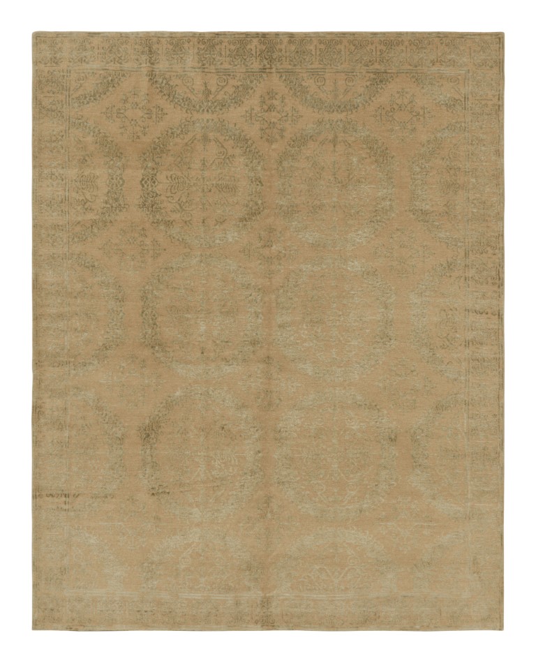 European Floral Medallion Rug