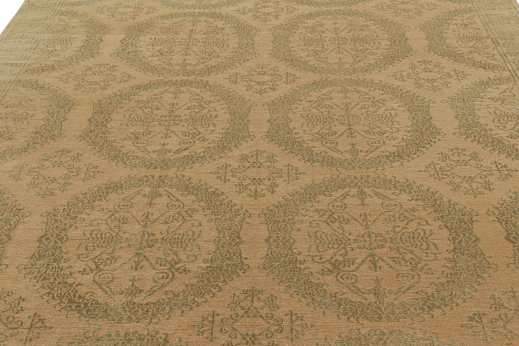 European Floral Medallion Rug