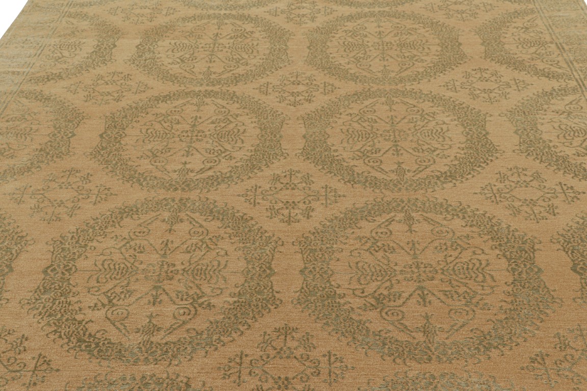 European Floral Medallion Rug