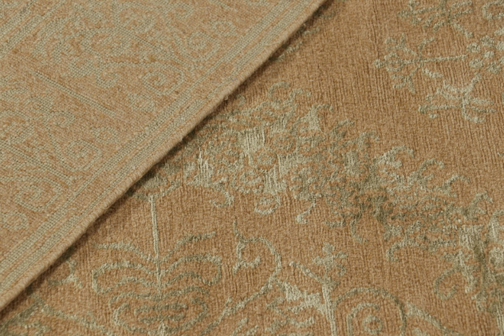 European Floral Medallion Rug