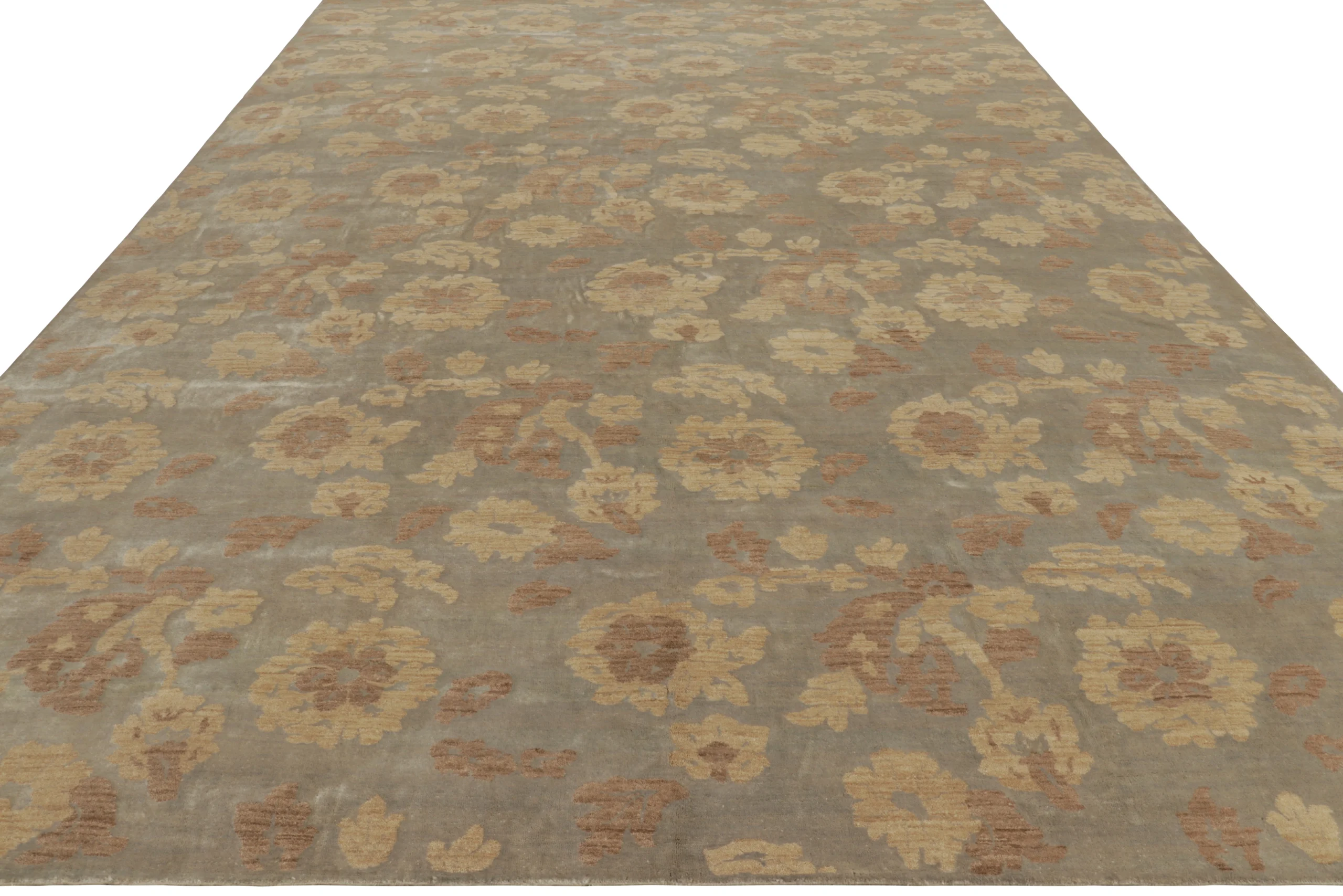 Modern Mogul Floral Rug