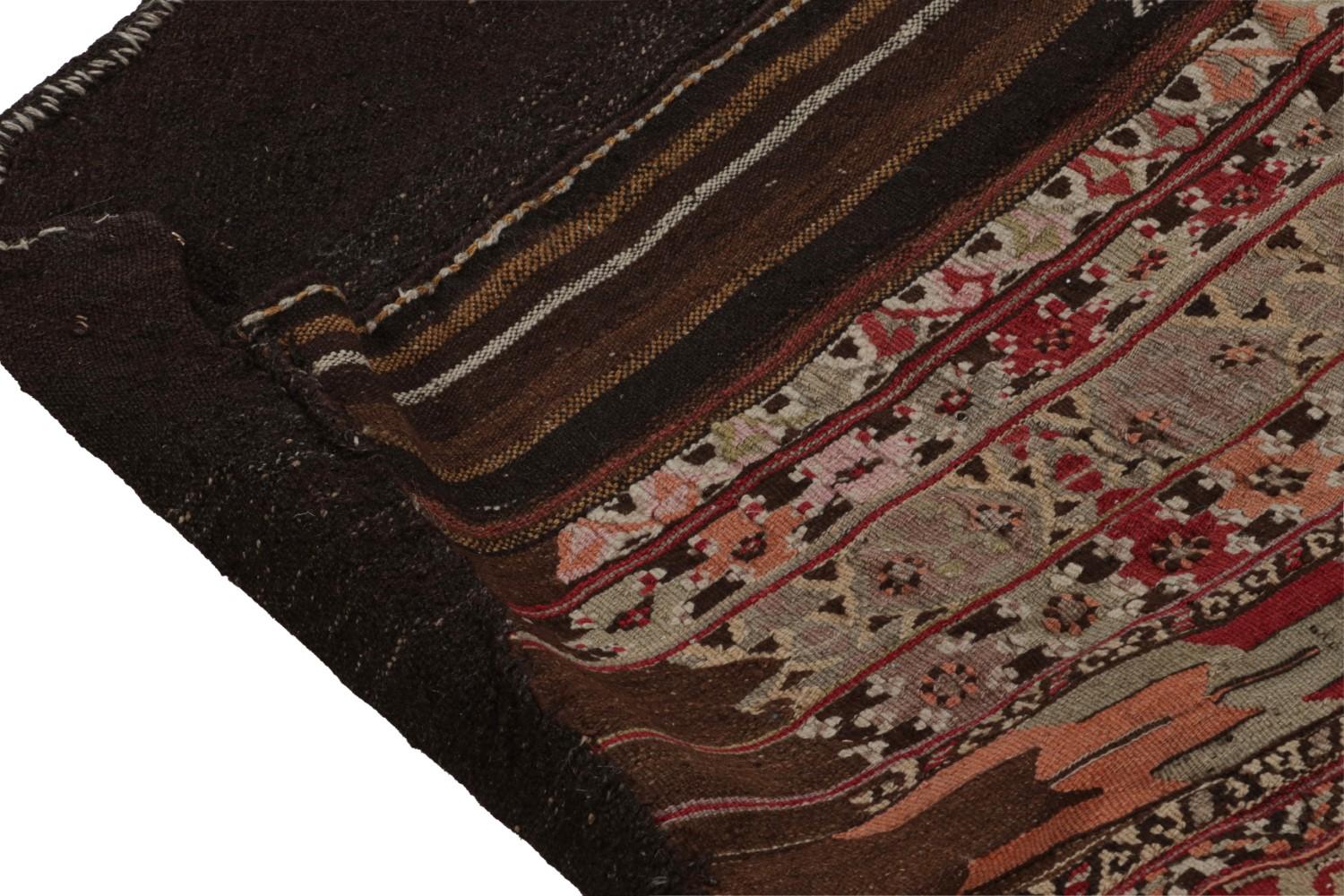 Antique Persian Bag Kilim Geometric Patterns
