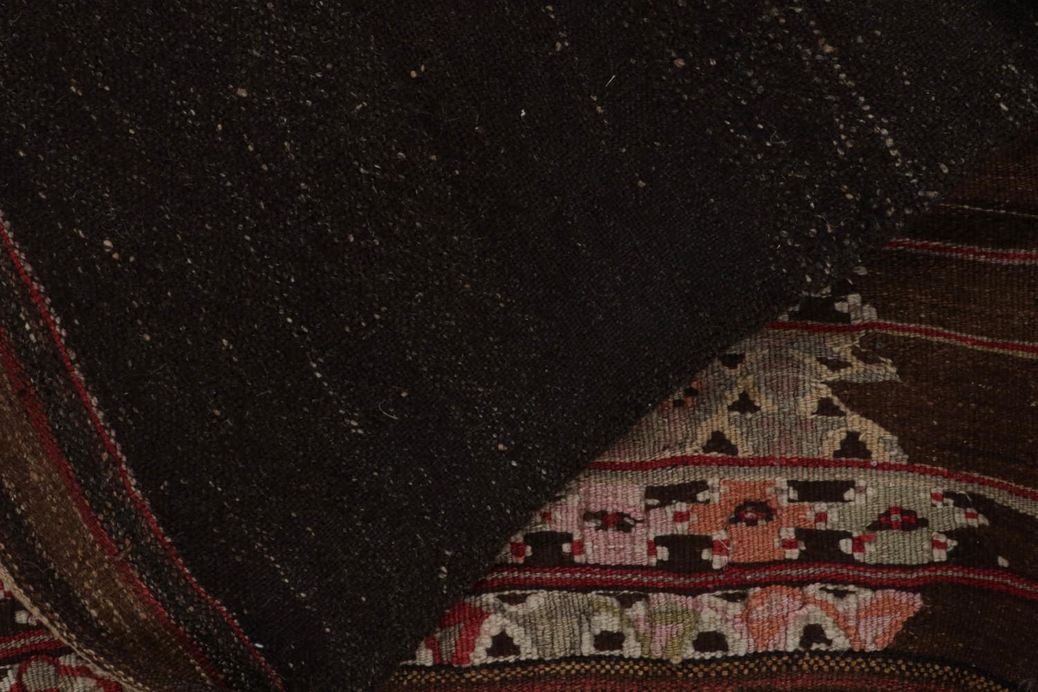 Antique Persian Bag Kilim Geometric Patterns