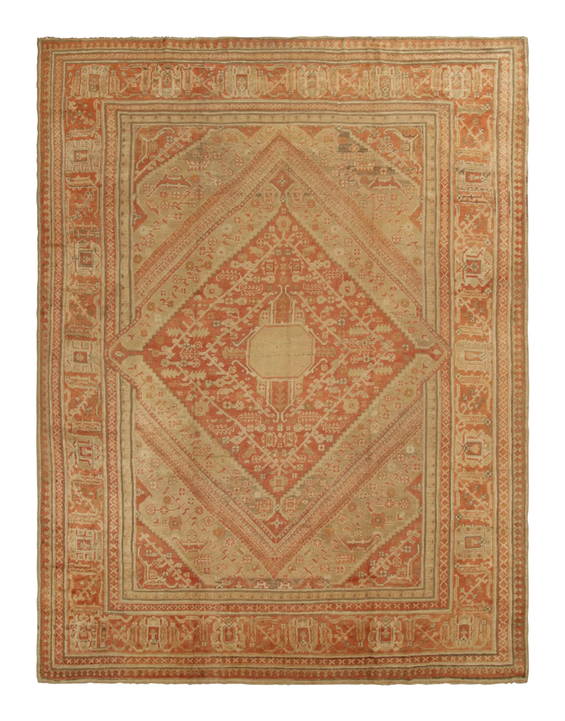 Antique Oushak Rug