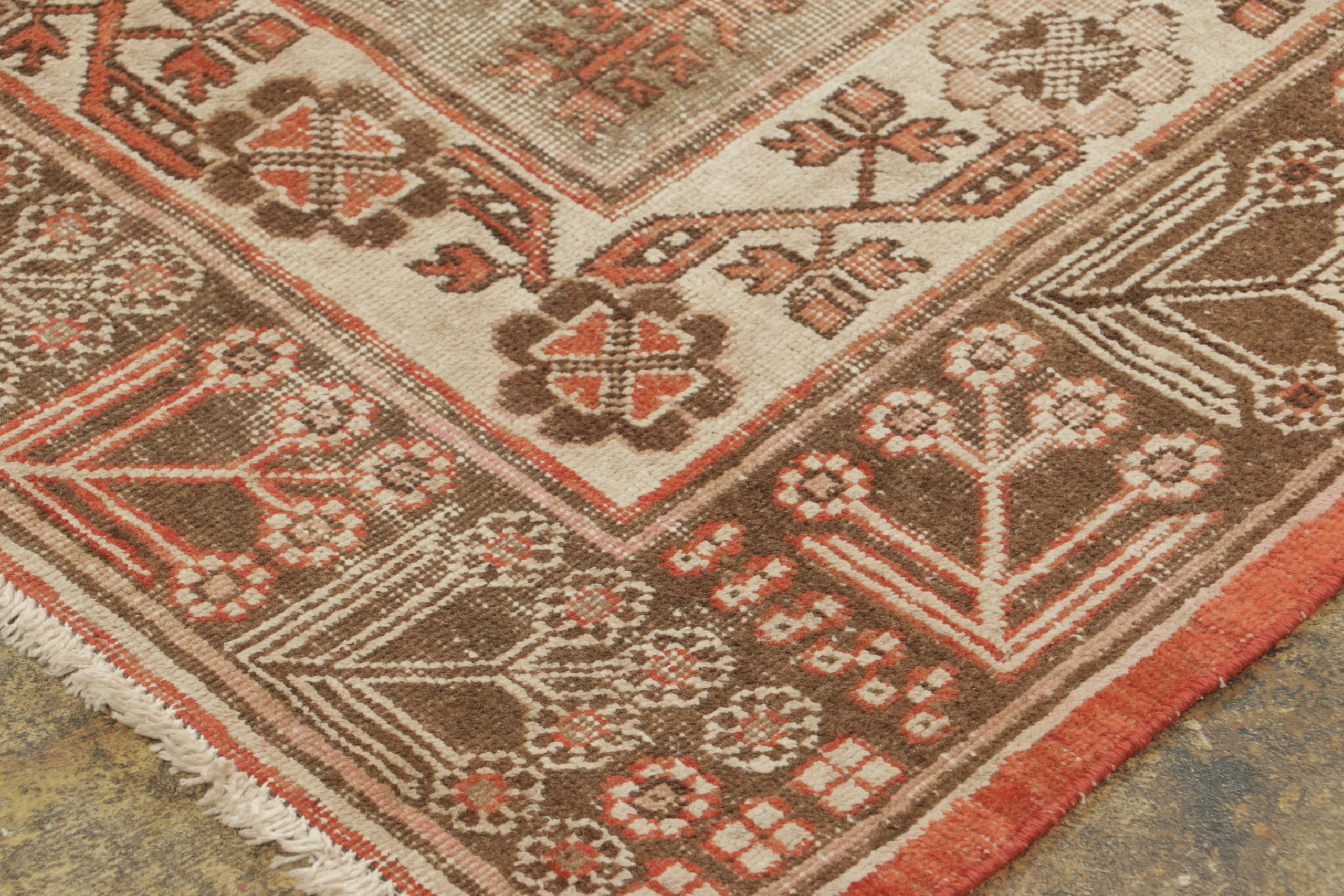 Antique Khotan Floral Runner