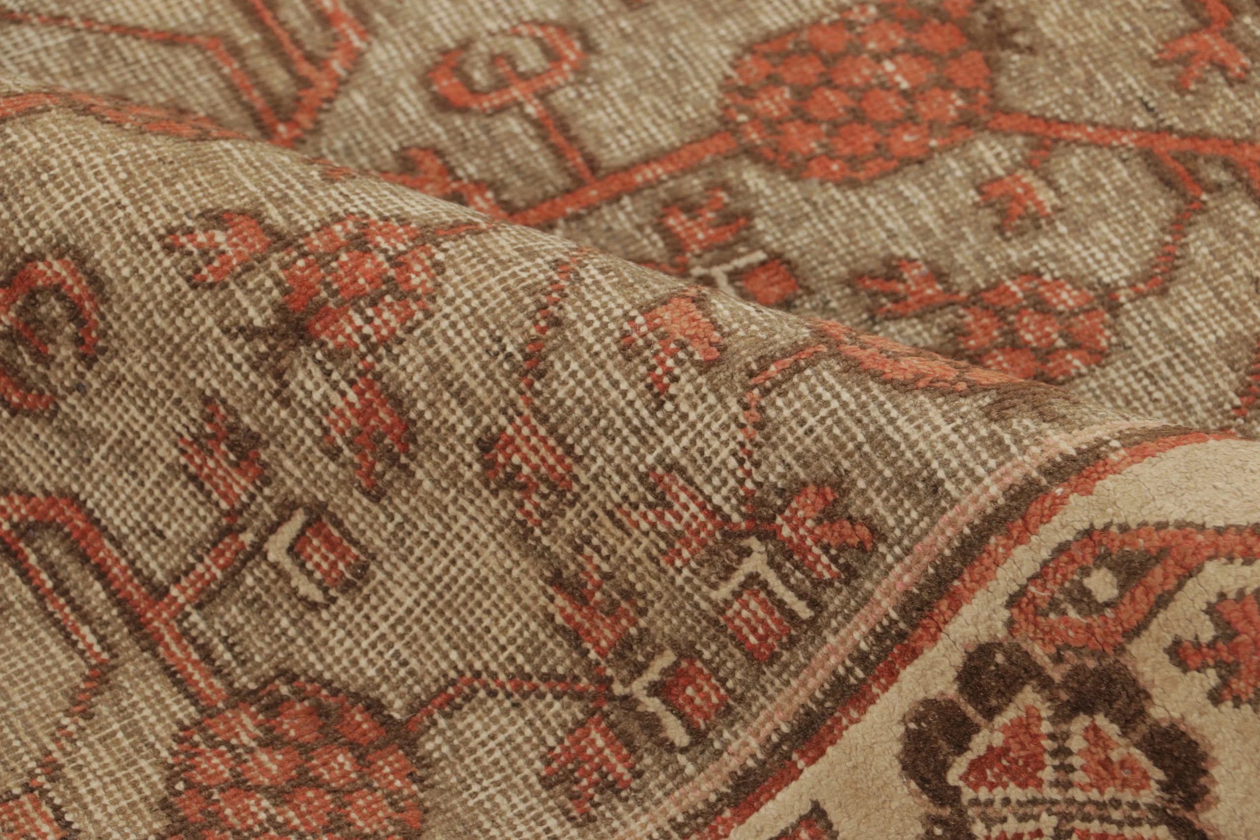 Antique Khotan Floral Runner