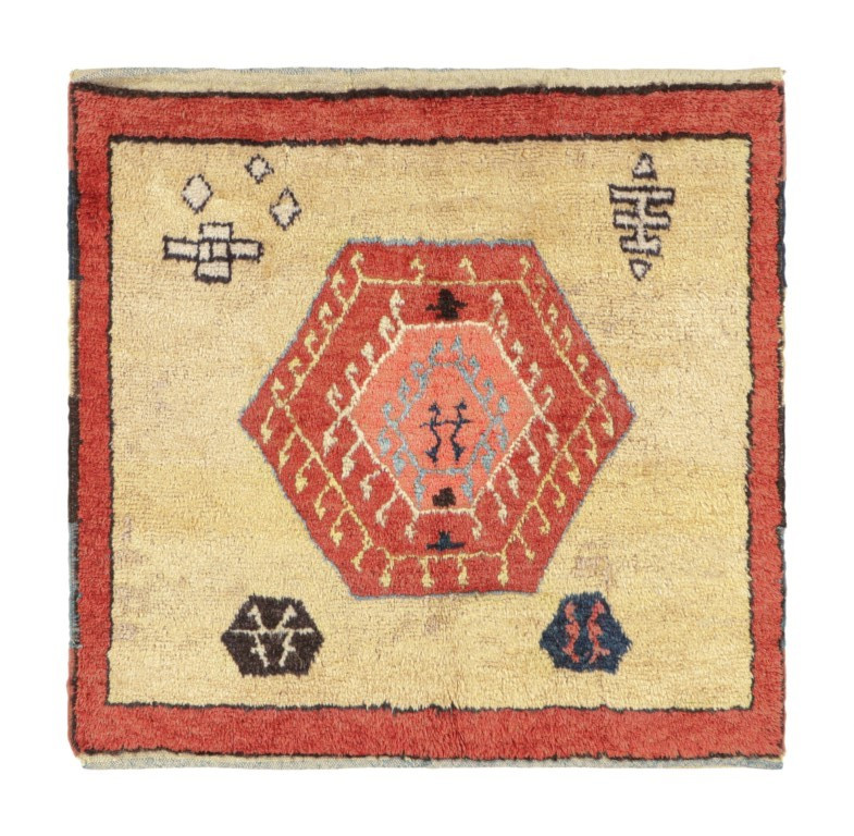 Vintage Tulu Geometric Rug