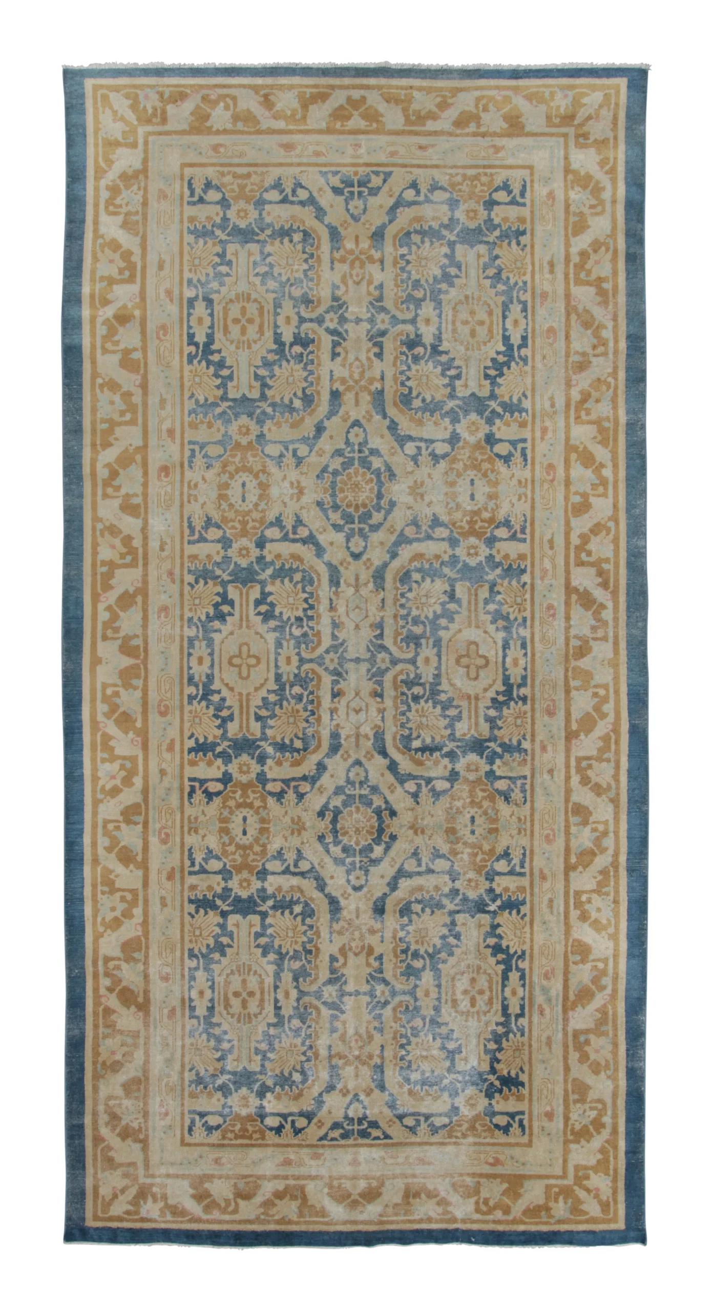Antique Mahal Geometric Rug