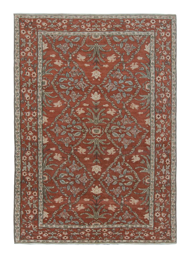 Red 17th Century Mogul Rug