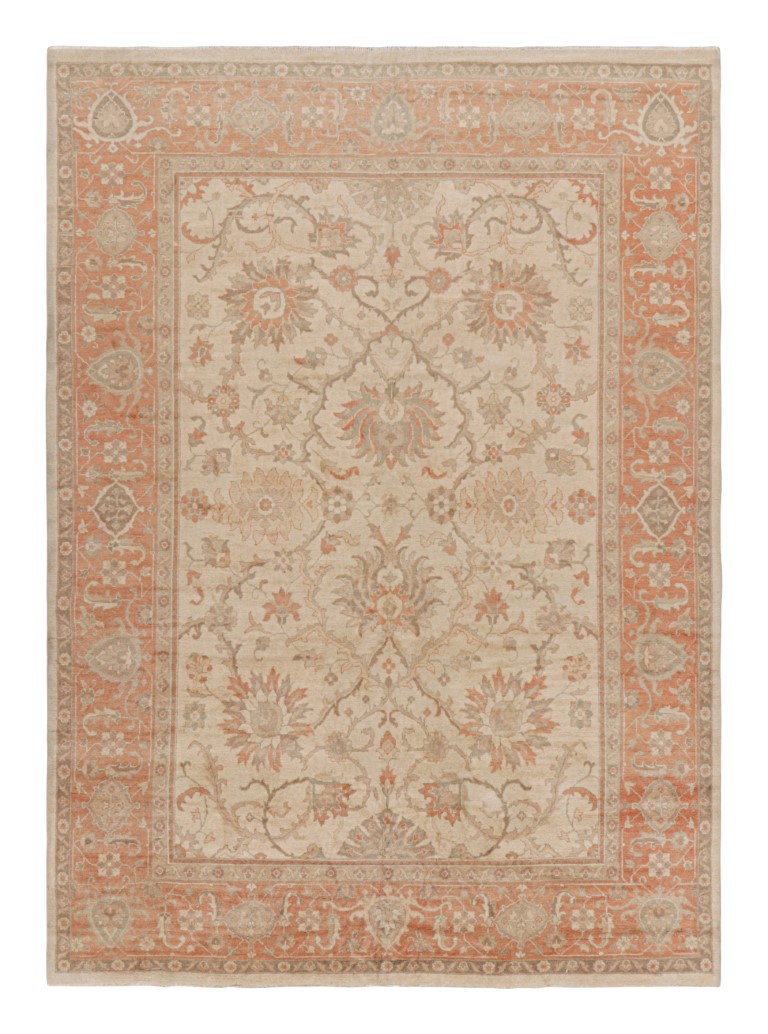 Modern Sultanabad Floral Rug