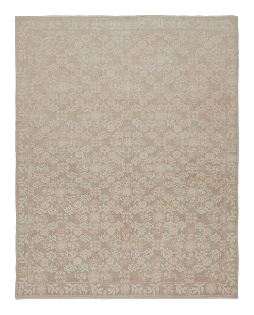 Contemporary European Rug with Floral Patterns