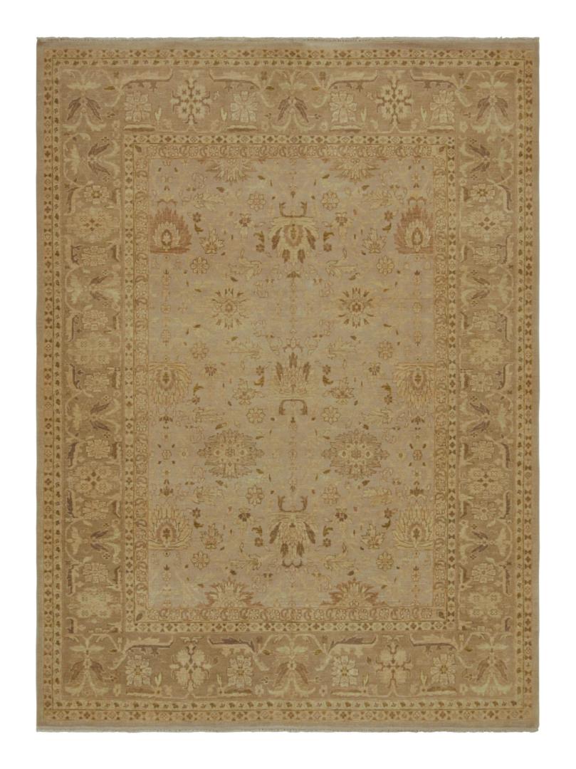 Persian Inspired Rug with Florsl Pattern