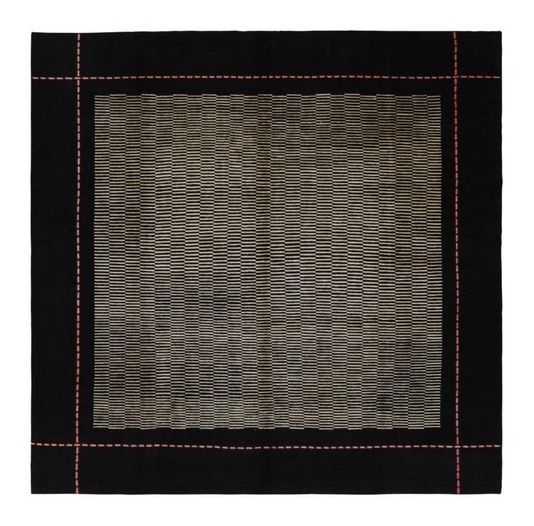 French Art Deco Geometric Rug