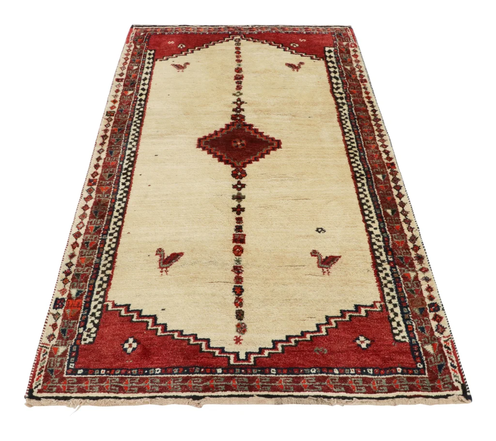 Antique Persian Gabbeh Tribal Rug