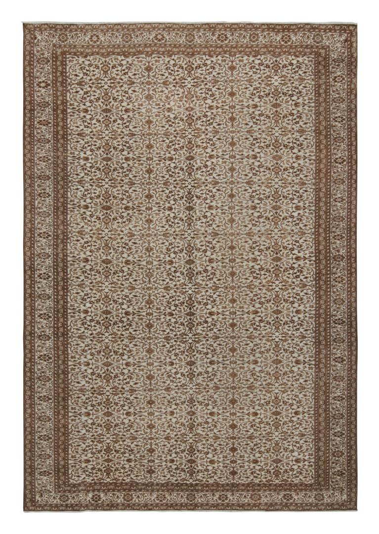 Vintage Sivas rug with Herati Patterns