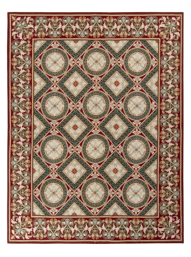 Contemporary Needlepoint Rug