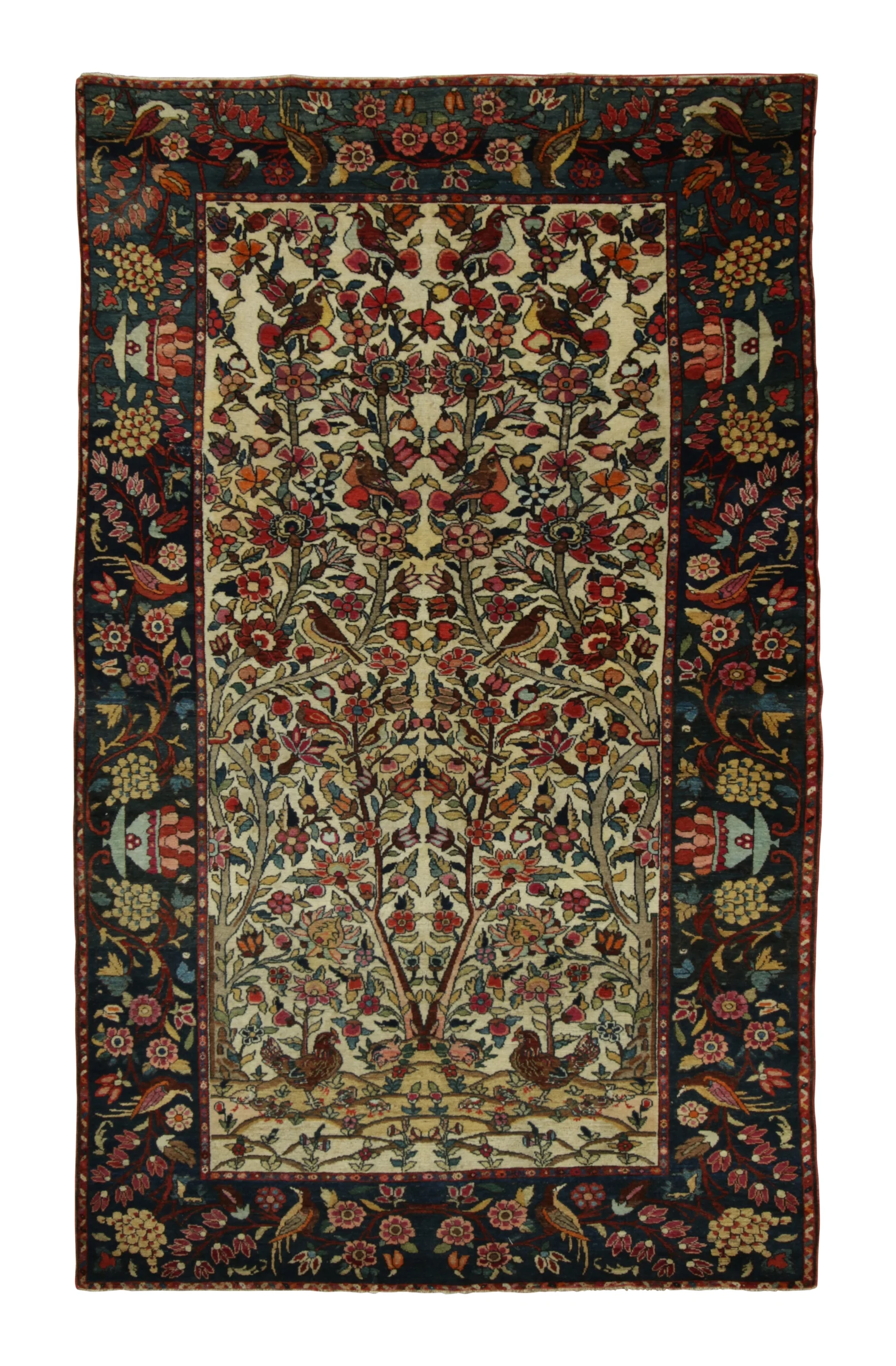 Antique Bakhtiari Rug
