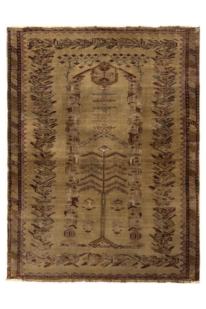 Antique Ghiordes Rug