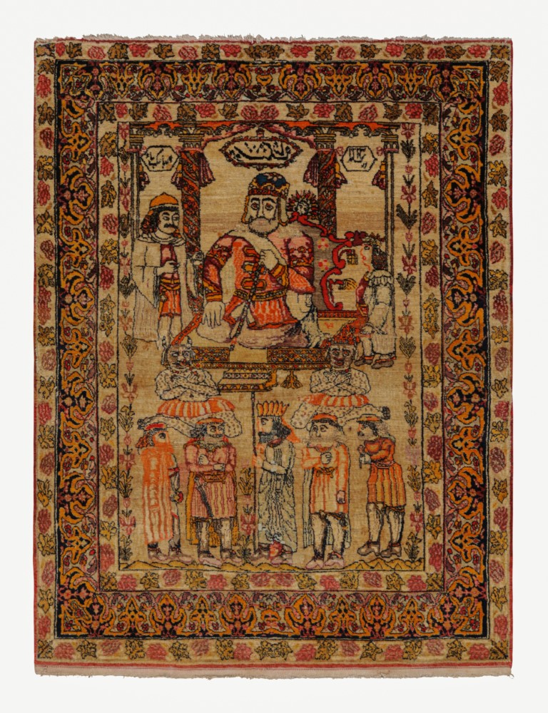 Antique Persian Malayer Rug
