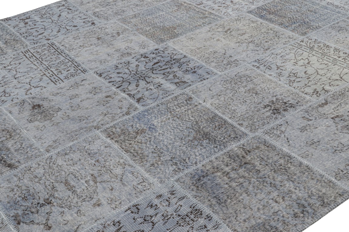 Vintage Patchwork Floral Rug