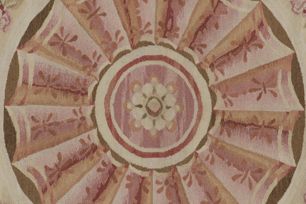 Aubusson Floral Medallion Rug