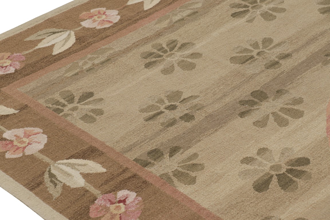 Aubusson Floral Medallion Rug