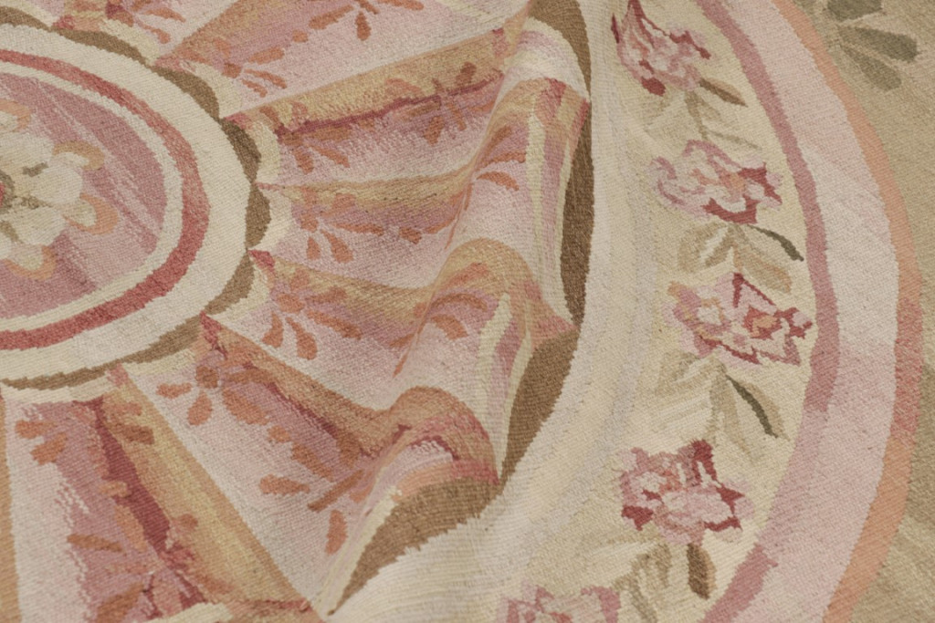 Aubusson Floral Medallion Rug