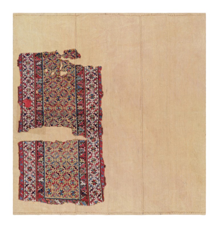 Vintage Tribal Rug Fragment
