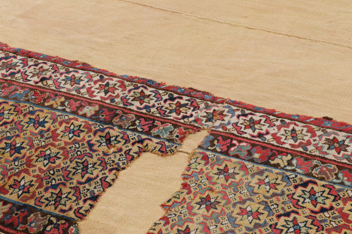 Vintage Tribal Rug Fragment
