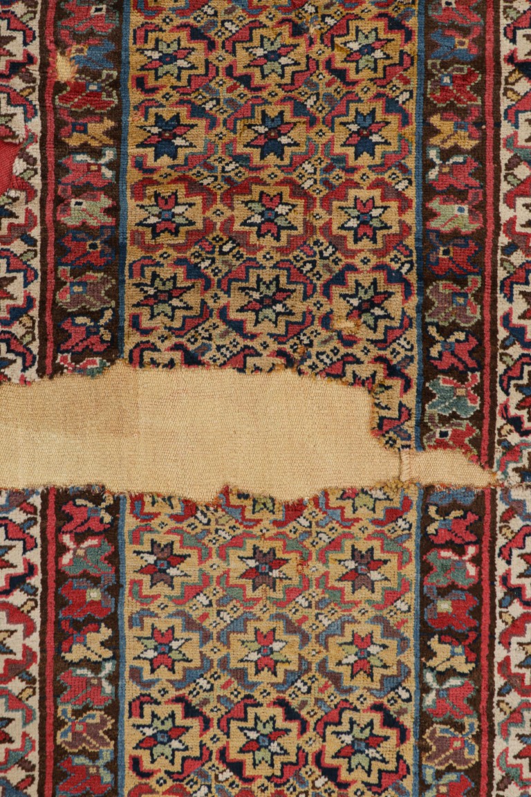 Vintage Tribal Rug Fragment