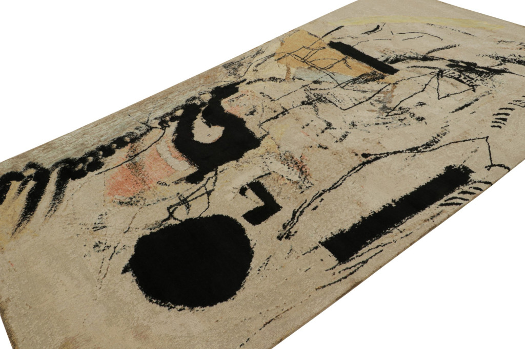 “Bell And Chime” Abstract Rug By Arthur Lanyon
