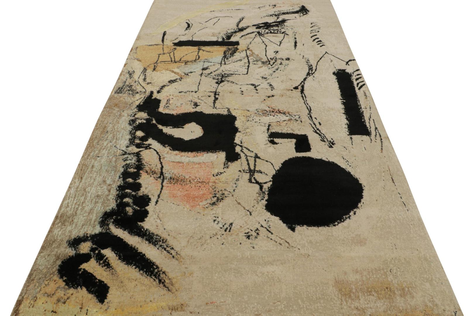 “Bell And Chime” Abstract Rug By Arthur Lanyon