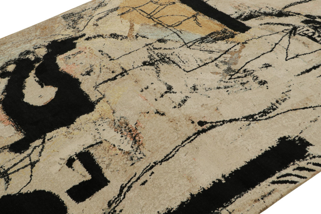“Bell And Chime” Abstract Rug By Arthur Lanyon