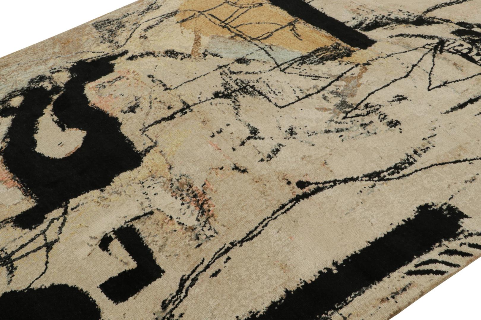 “Bell And Chime” Abstract Rug By Arthur Lanyon