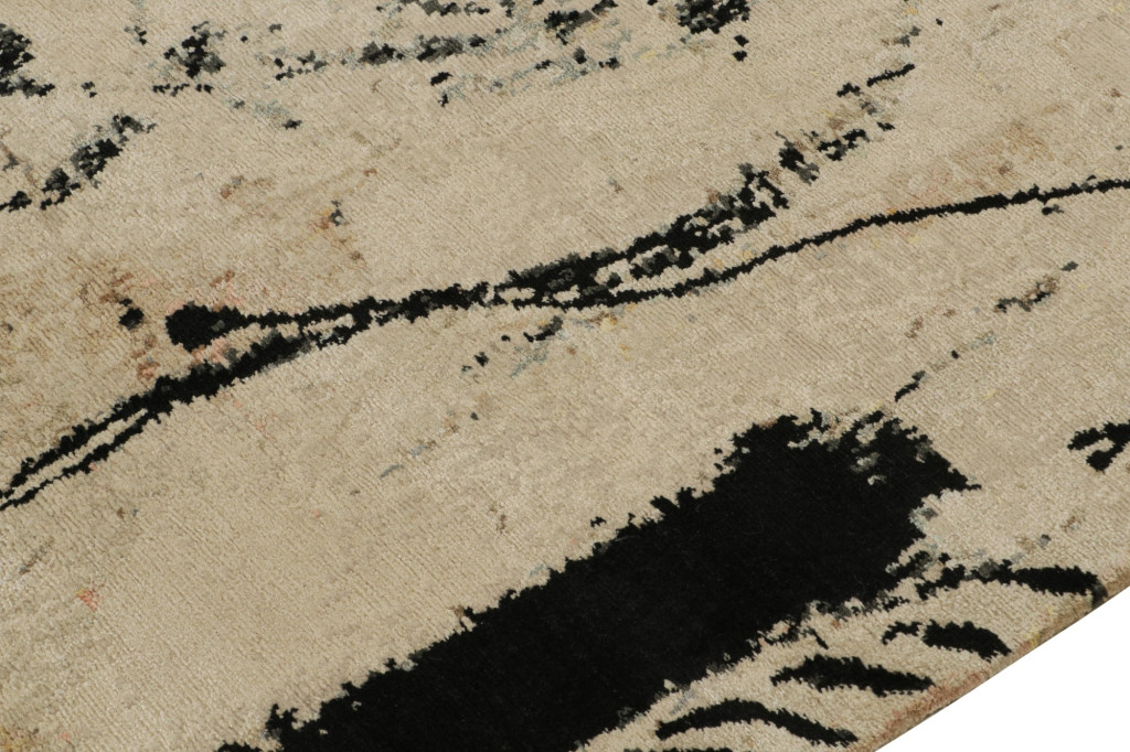 “Bell And Chime” Abstract Rug By Arthur Lanyon