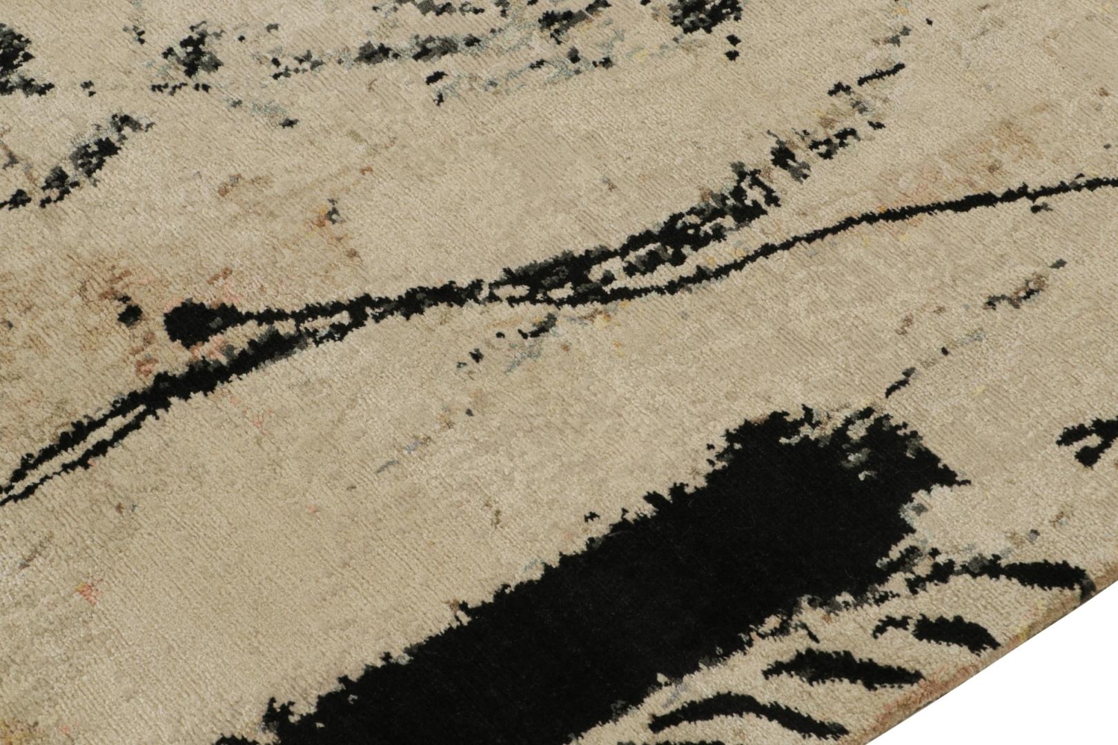 “Bell And Chime” Abstract Rug By Arthur Lanyon