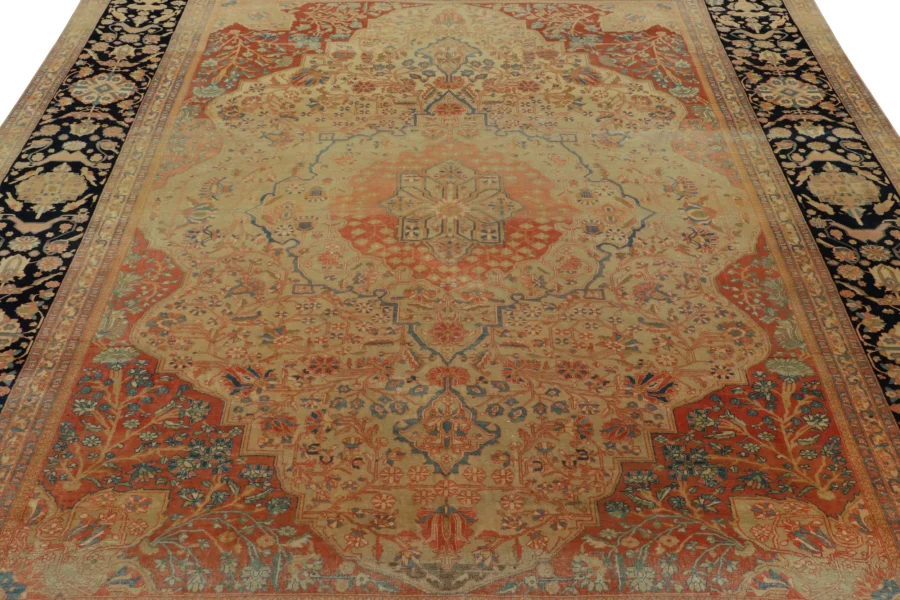 Antique Mohtasham Persian Rug