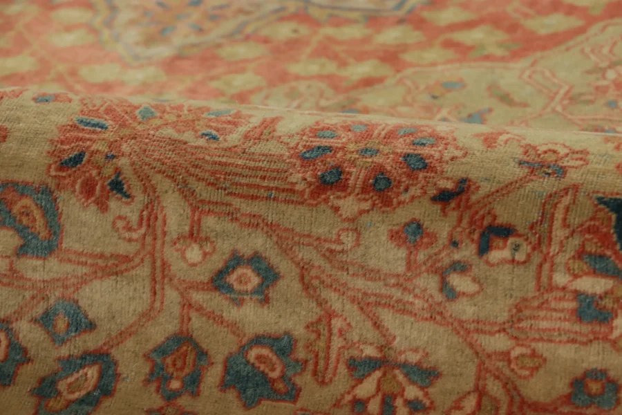Antique Mohtasham Persian Rug