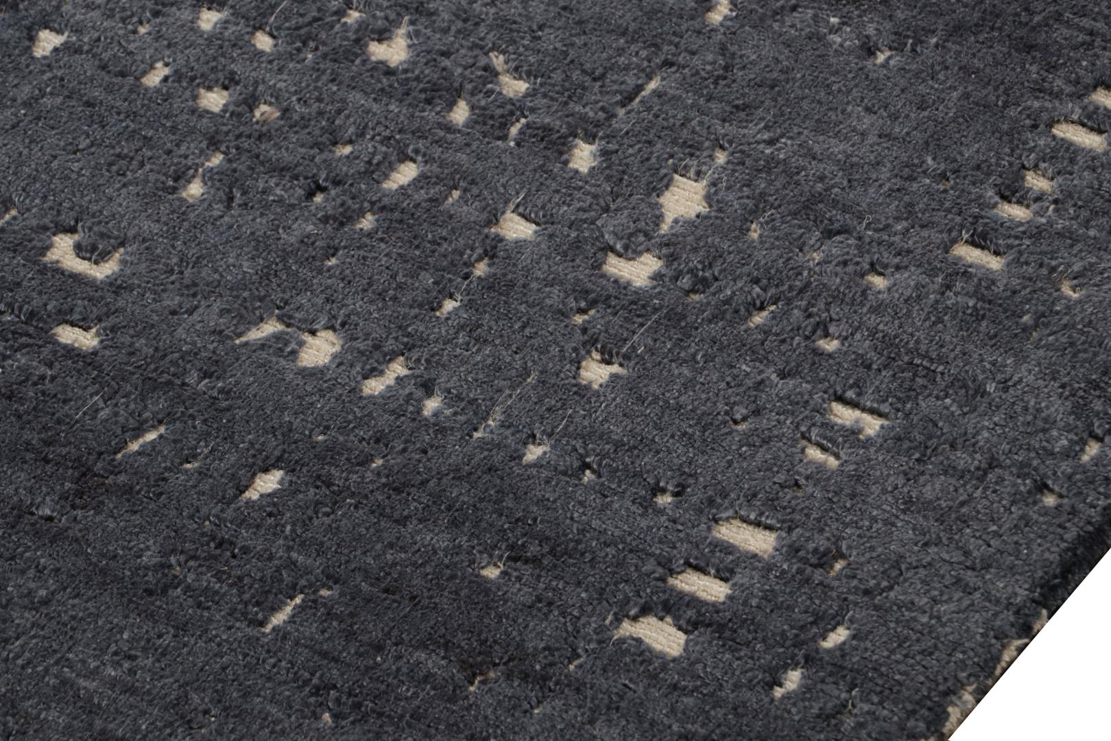 Modern Geometric Grisailles Oversized Rug