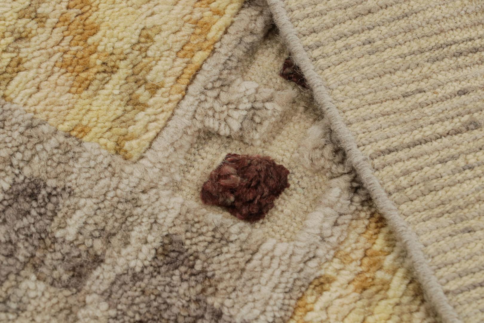 Scandinavian Rug with Geometric Patterns