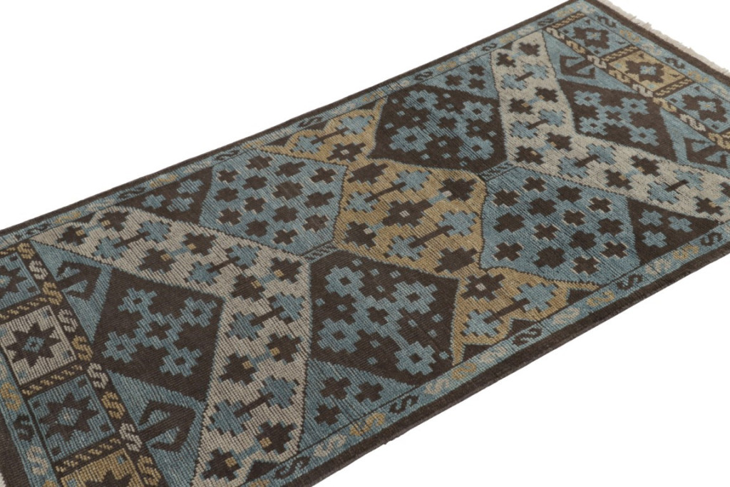 Burano Geometric Runner Rug