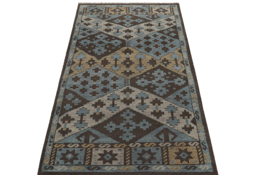 Burano Geometric Runner Rug