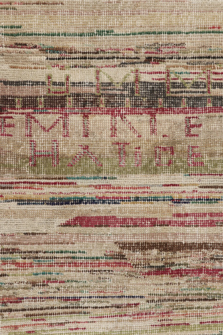 Mid-Century Distressed Rug