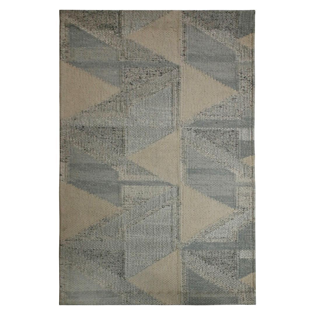 Scandinavian Kilim Geometric Custom Rug Sample