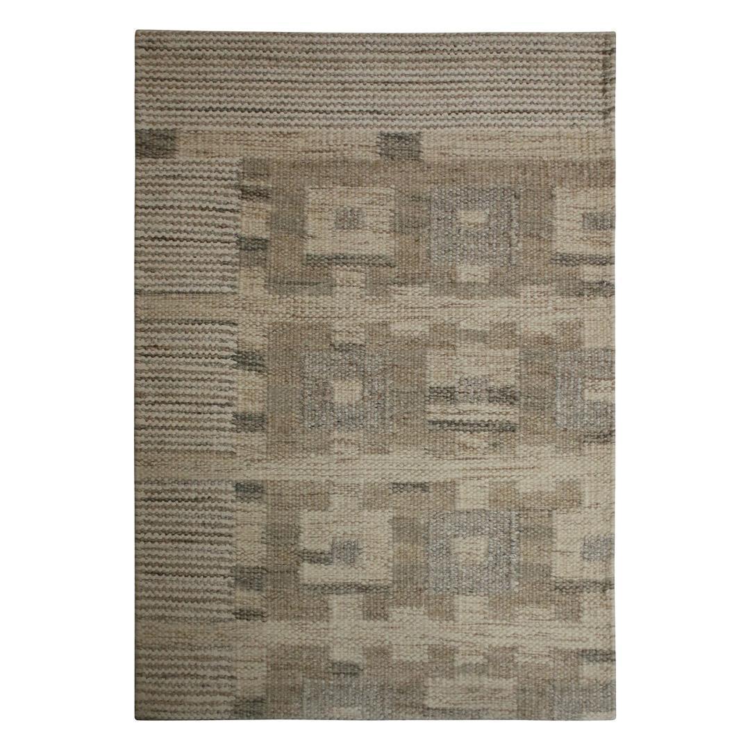 Scandinavian Kilim Geometric Custom Rug Sample