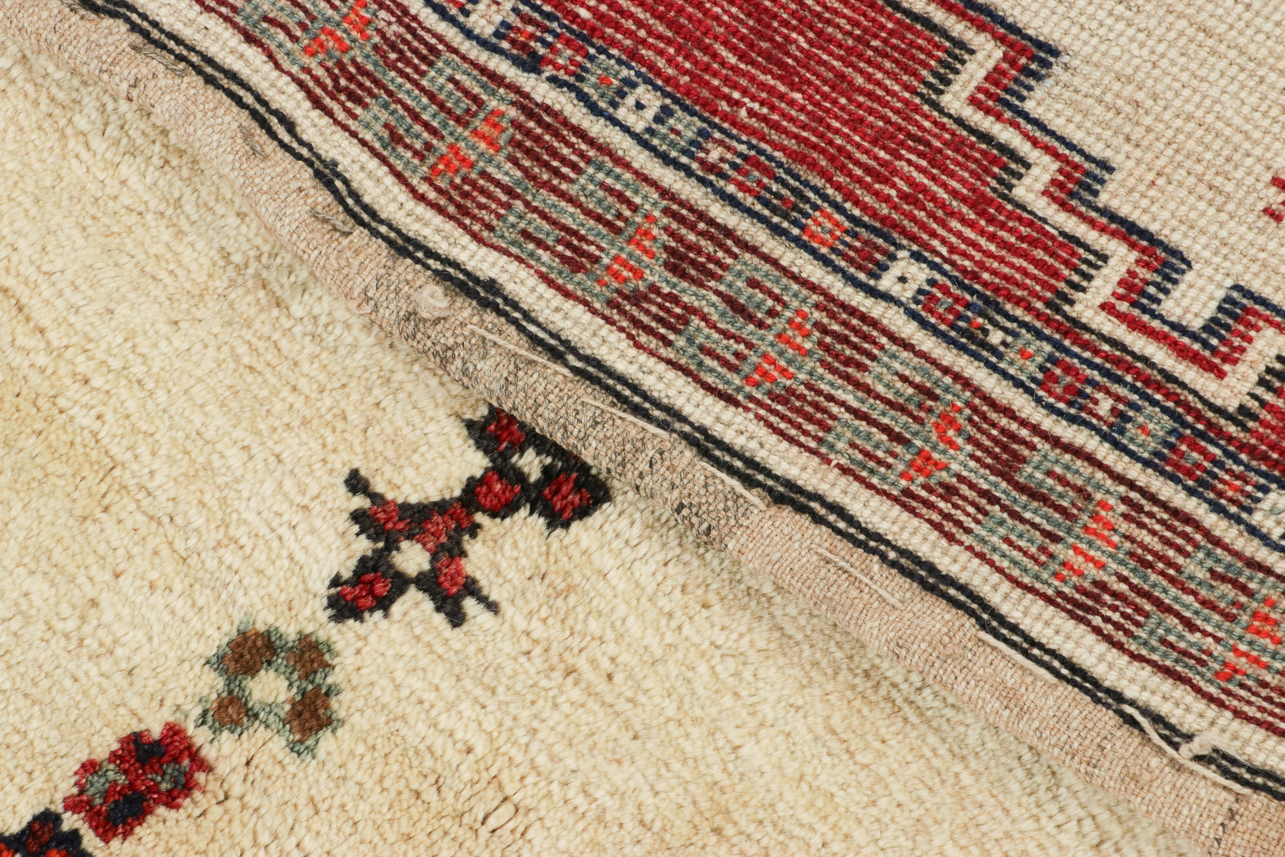 Antique Persian Gabbeh Tribal Rug