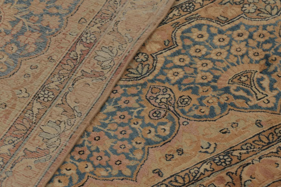 Antique Persian Kerman Lavar Rug