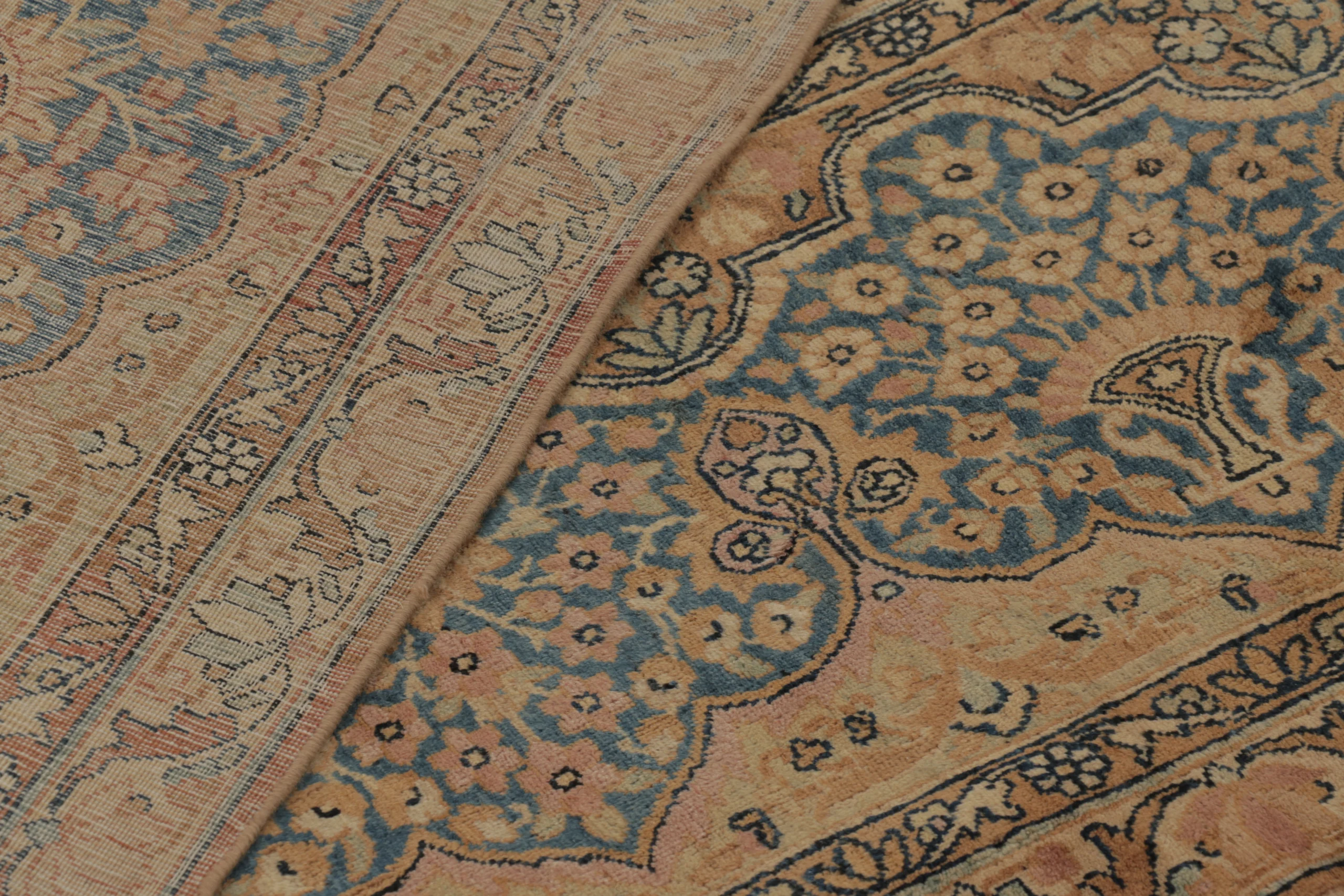 Antique Persian Kerman Lavar Rug